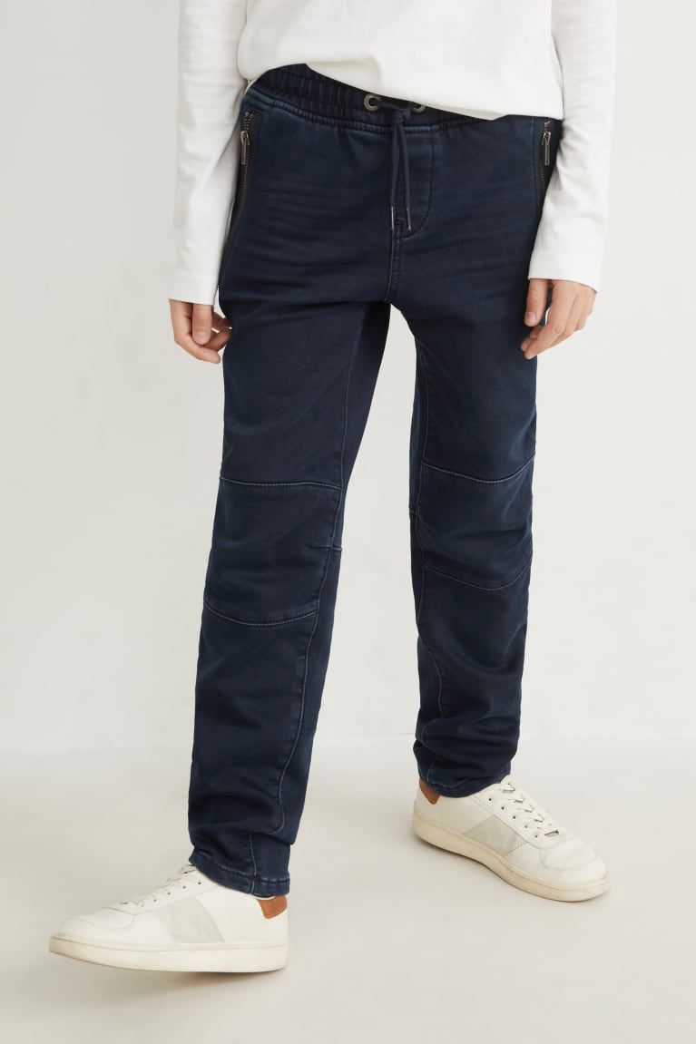 Denim Blue C&A Thermal Boys' Jeans | RGJLU-5472