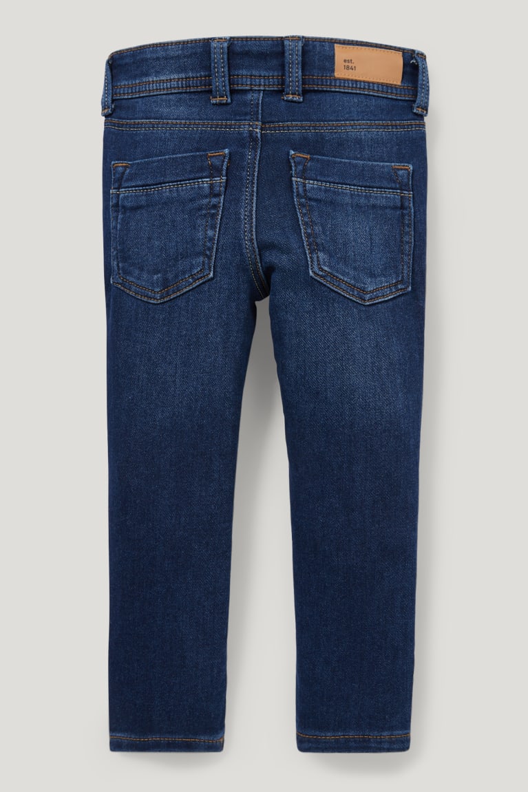 Denim Dark Blue C&A Skinny Jog Denim Organic Cotton Boys' Jeans | ARCUT-4295