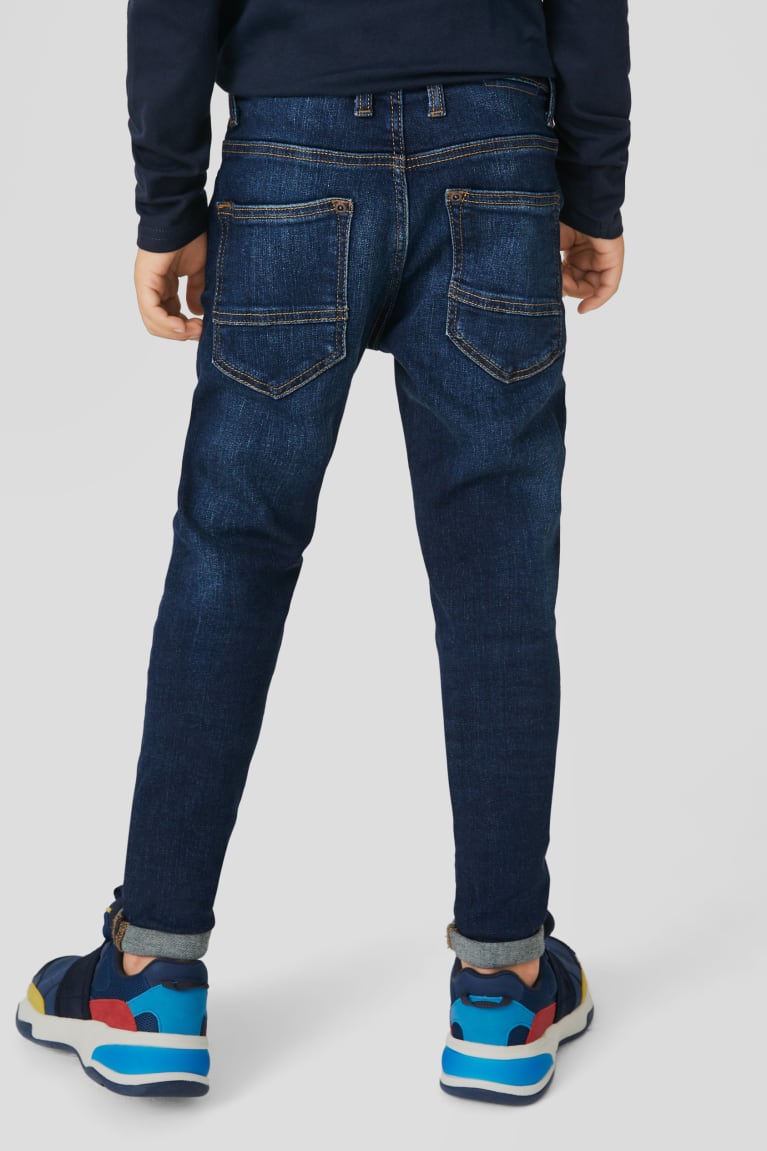 Denim Dark Blue C&A Super Skinny Boys' Jeans | AUSCF-8451