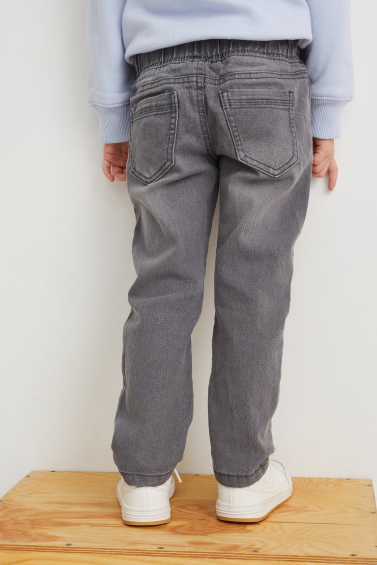 Denim Gray C&A Slim Boys' Jeans | DNZKV-0671