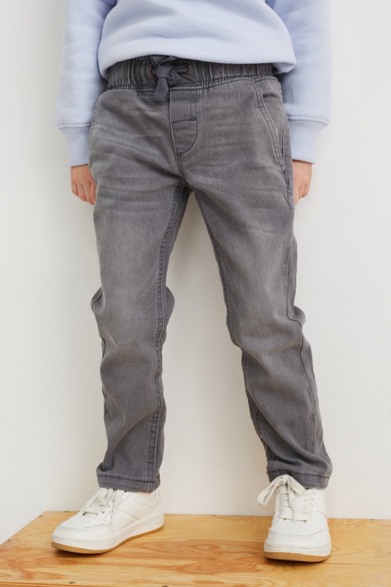 Denim Gray C&A Slim Boys' Jeans | DNZKV-0671