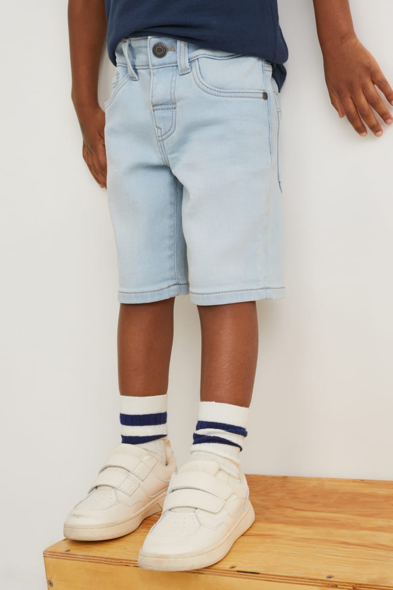 Denim Light Blue C&A Denim Boys' Trousers | ZTNPR-3146