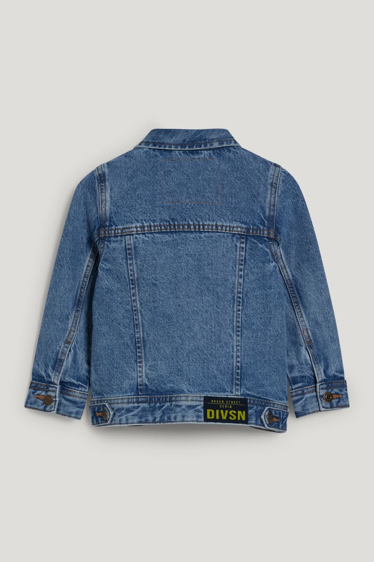 Denim Light Blue C&A Denim Girls' Jackets | YNERQ-2567