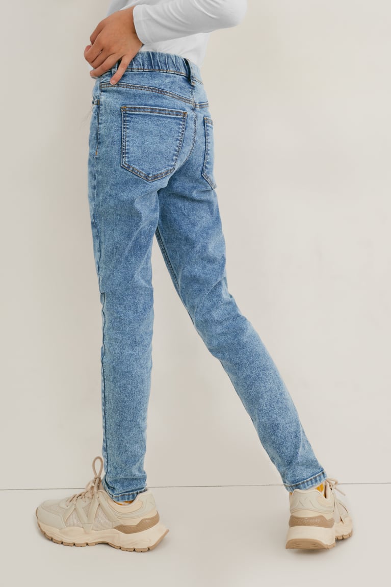 Denim Light Blue C&A Jegging Girls' Jeans | DLQGH-2371