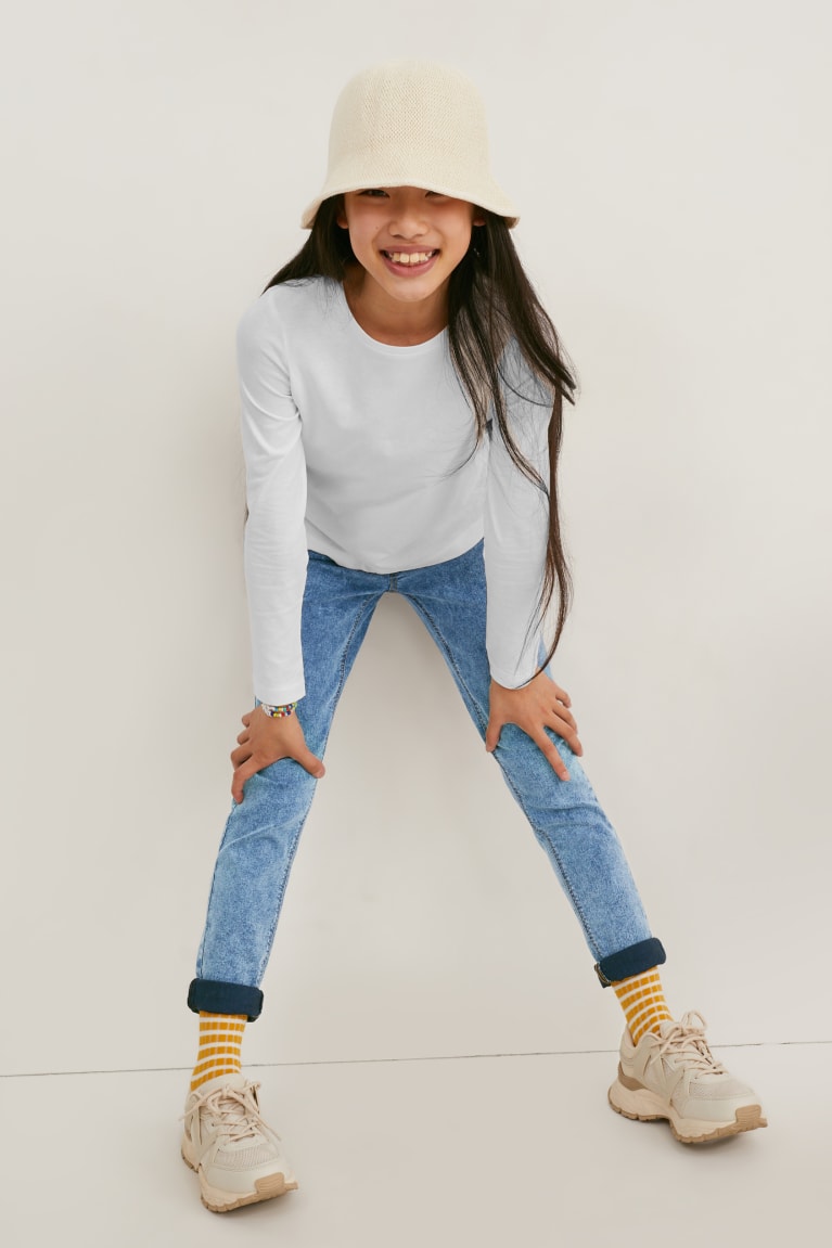 Denim Light Blue C&A Jegging Girls\' Jeans | DLQGH-2371