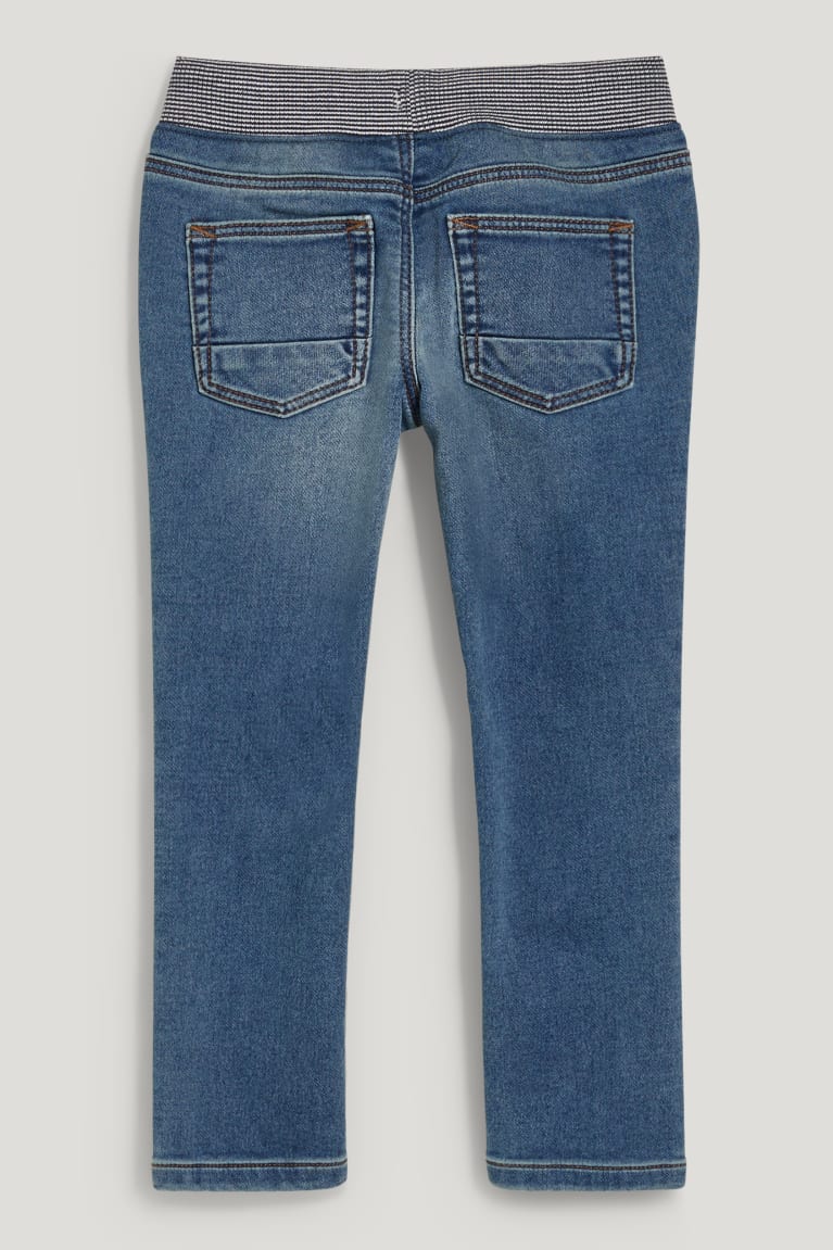 Denim Light Blue C&A Slim Jog Denim Lycra® Organic Cotton Boys' Jeans | YEVXZ-5178