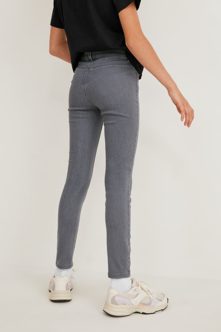 Denim Light Gray C&A Multipack Of 2 Jegging Girls' Jeans | GYBRD-8520