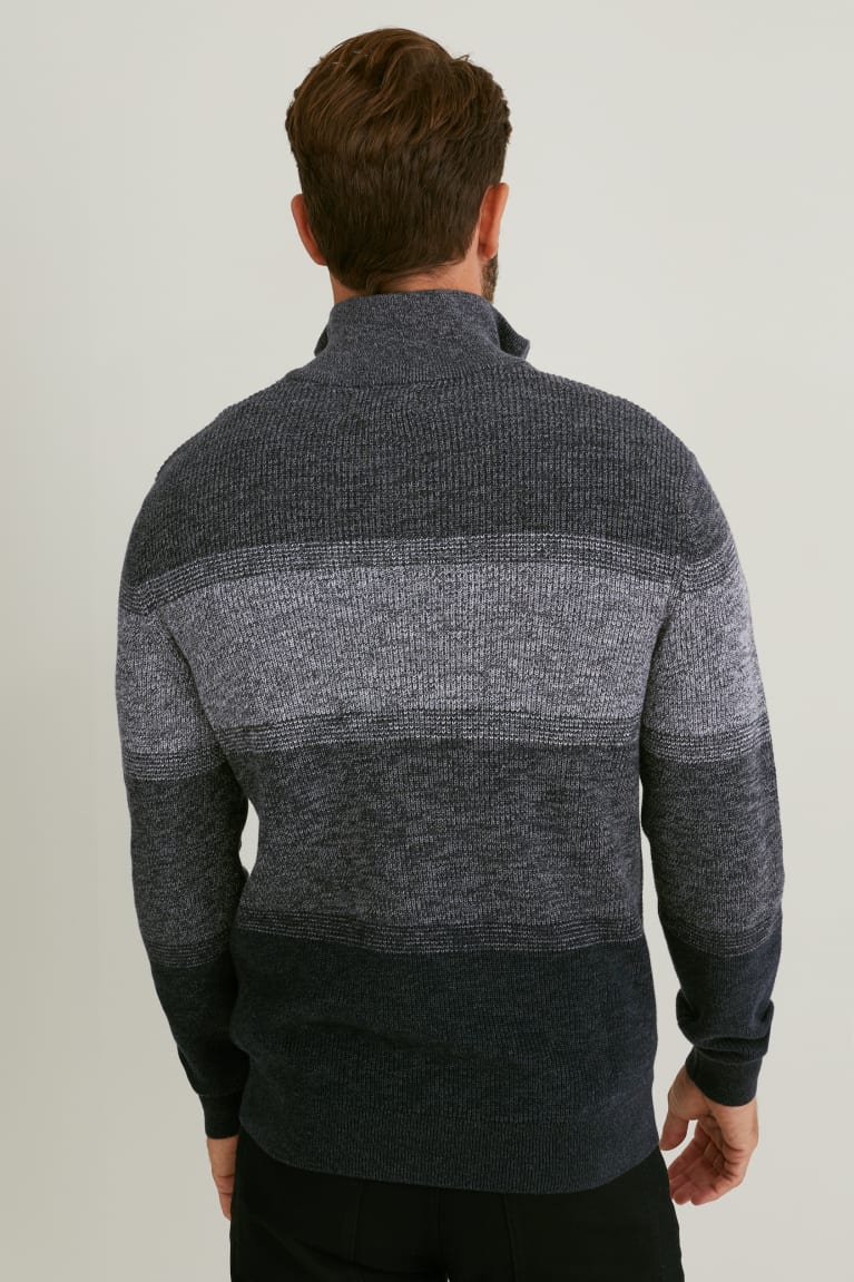 Gray Melange C&A Men's Jumper | WIKPC-5806