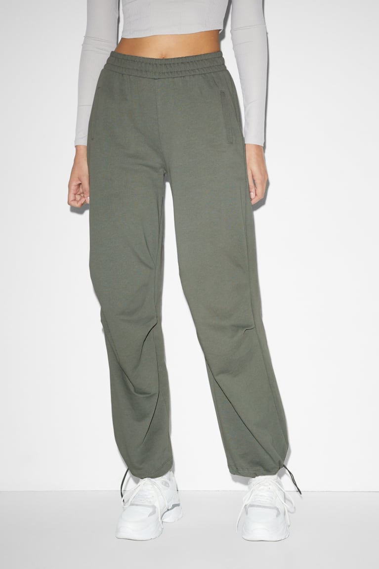 Green C&A Clockhouse Joggers Women's Trousers | EVKJS-3071