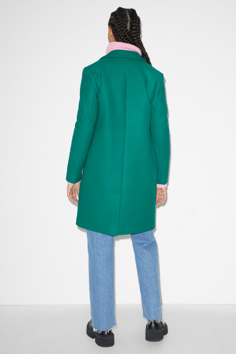 Green C&A Clockhouse Women's Coats | KSRPW-2543