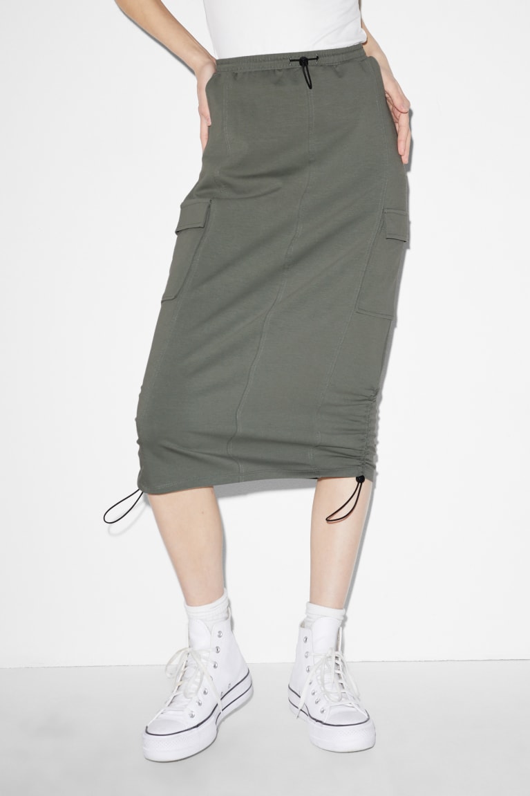 Green C&A Clockhouse Women's Skirts | EMXFW-4758