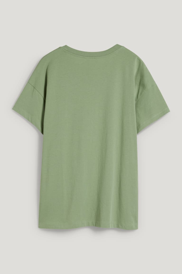 Green C&A Clockhouse Women's T-shirts | QKWAC-0831