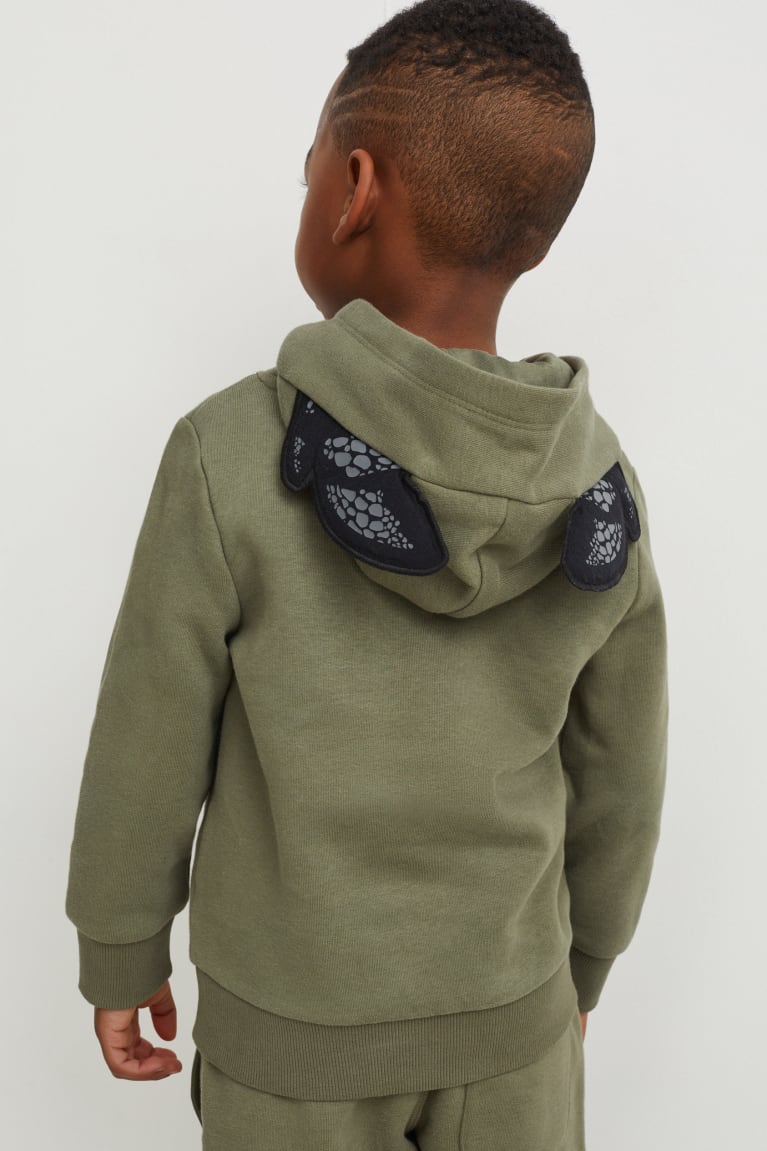 Green C&A How To Train Your Dragon Girls' Hoodie | XKTAM-4720