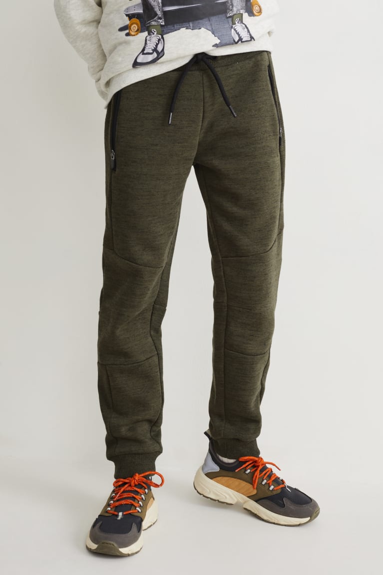 Green C&A Joggers Boys' Trousers | HJMUE-7601