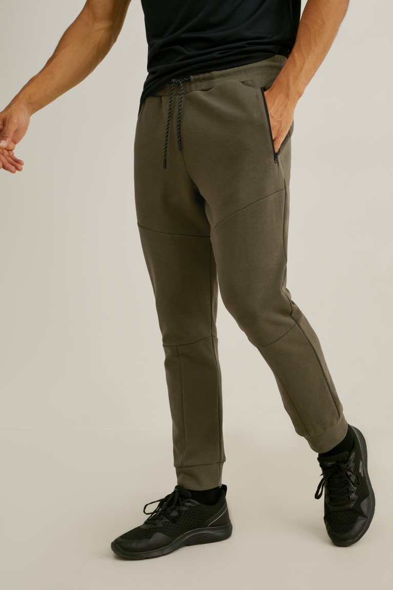 Green C&A Joggers Men's Trousers | RWYPU-2738