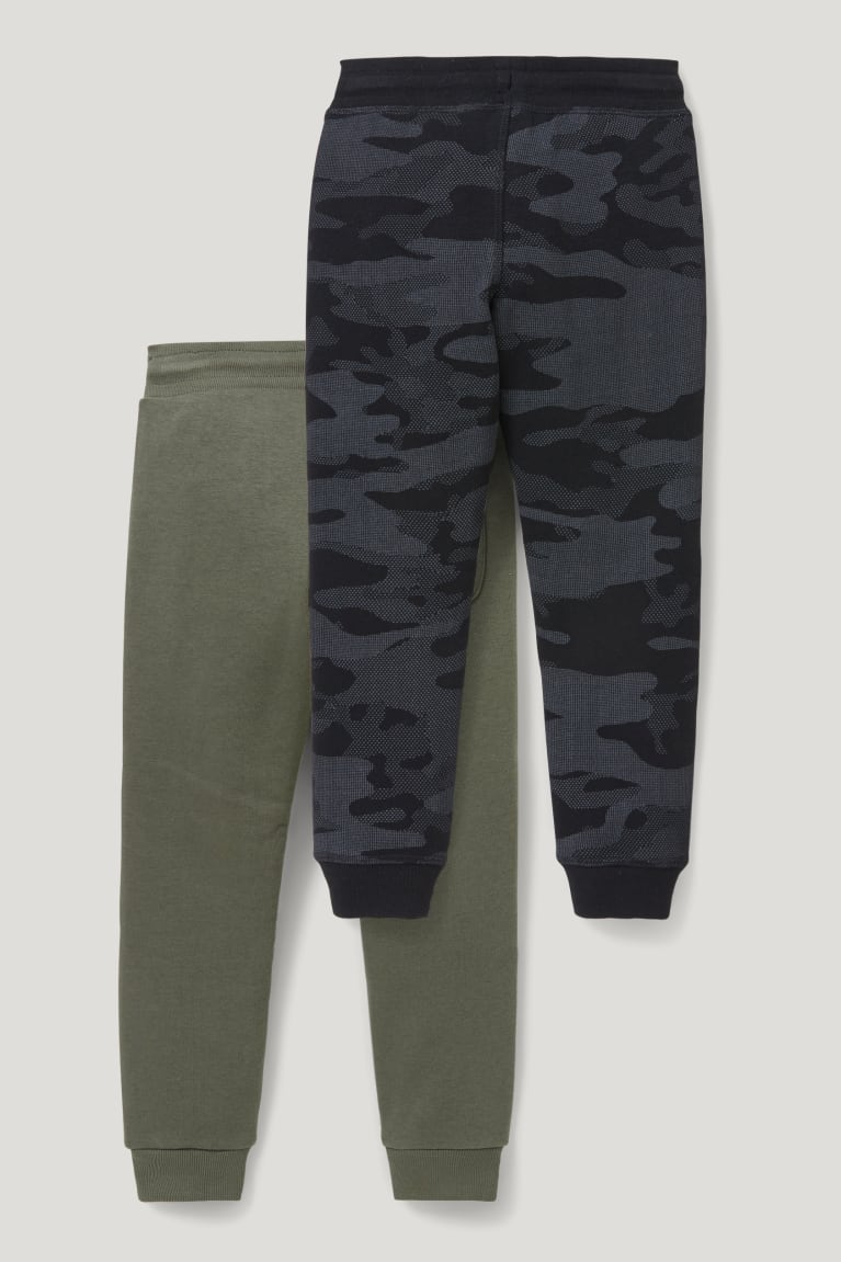 Green C&A Multipack Of 2 Joggers Boys' Trousers | ODBPW-4356