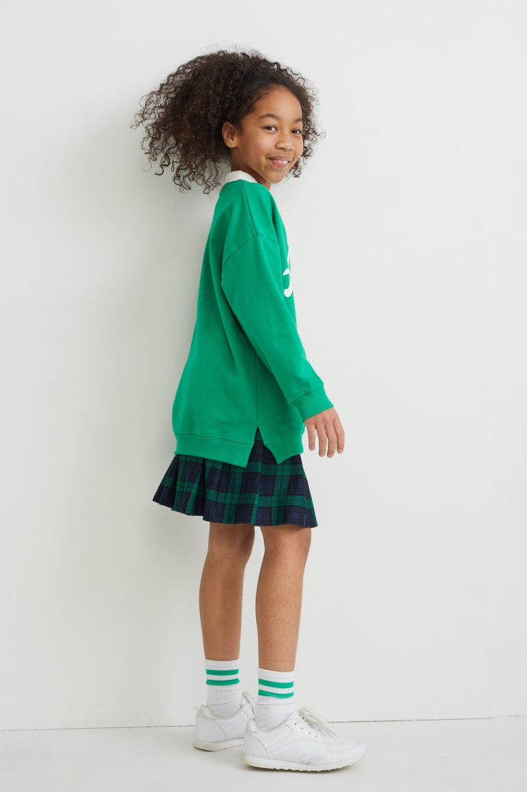 Green C&A Set And 2 Piece Girls' Skirts | OKFEV-9302