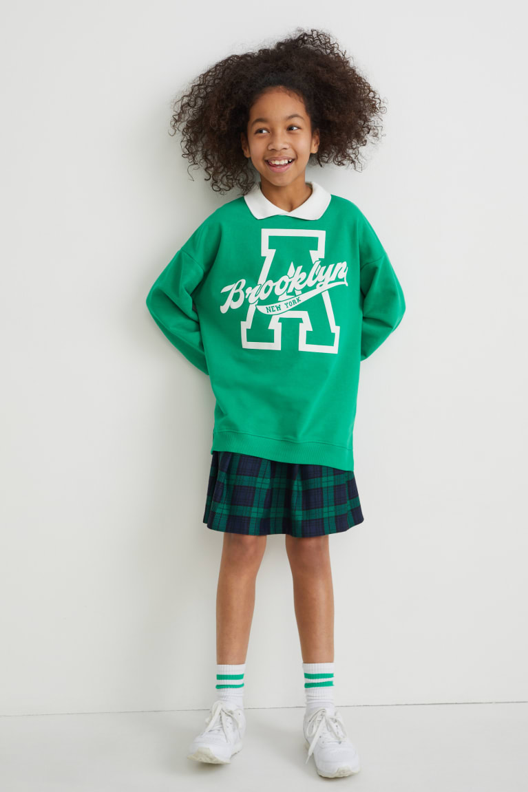 Green C&A Set And 2 Piece Girls\' Sweatshirts | KXFCZ-7613