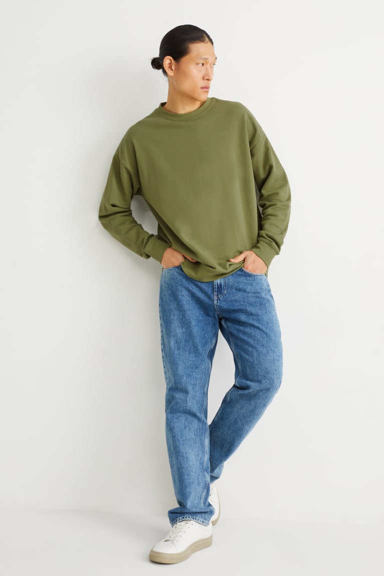 Green C&A With Organic Cotton Men's Sweatshirts | UBNML-5421