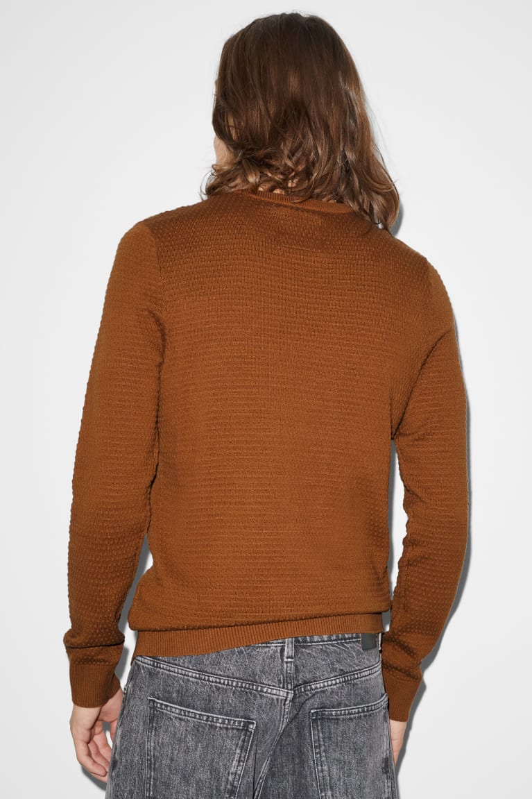 Havanna C&A Clockhouse Men's Jumper | SYDRF-8039