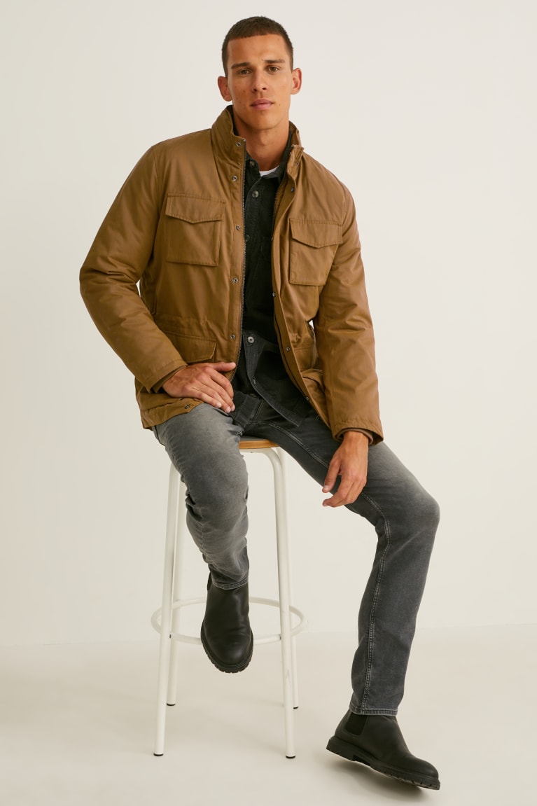 Havanna C&A With Hood Men's Jackets | LECXV-7168