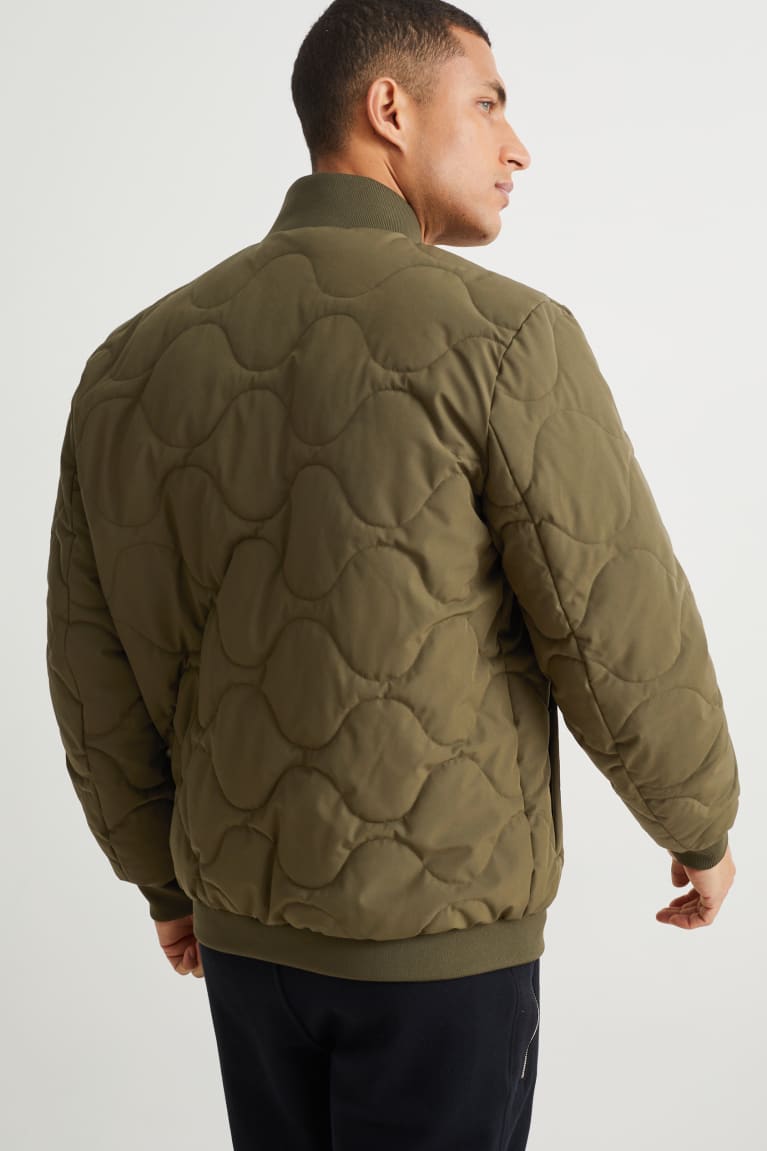 Khaki C&A Technical 4 Way Stretch Men's Jackets | FGWKA-7136