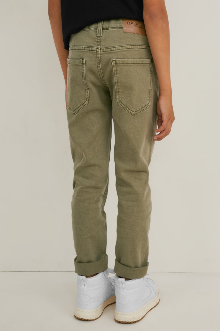 Khaki C&A Trousers Boys' Jeans | RGZPC-5693