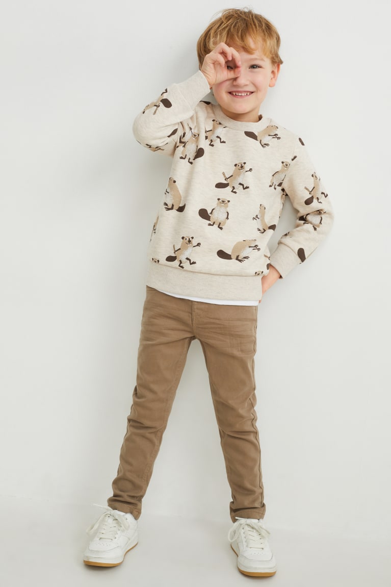 Light Beige C&A Girls' Sweatshirts | NJBSI-2978