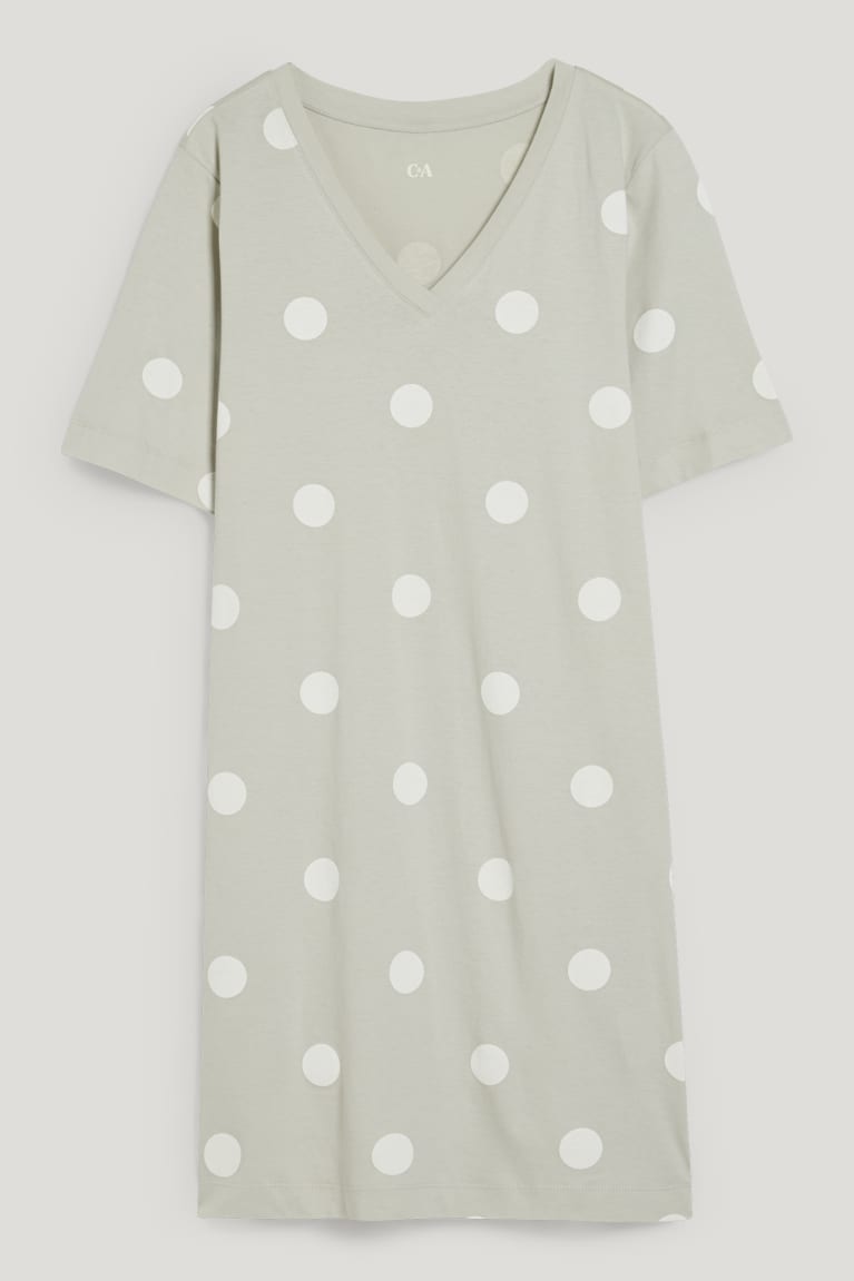 Light Beige C&A NightPolka Dot Women's Nightwear | RZHSB-2604