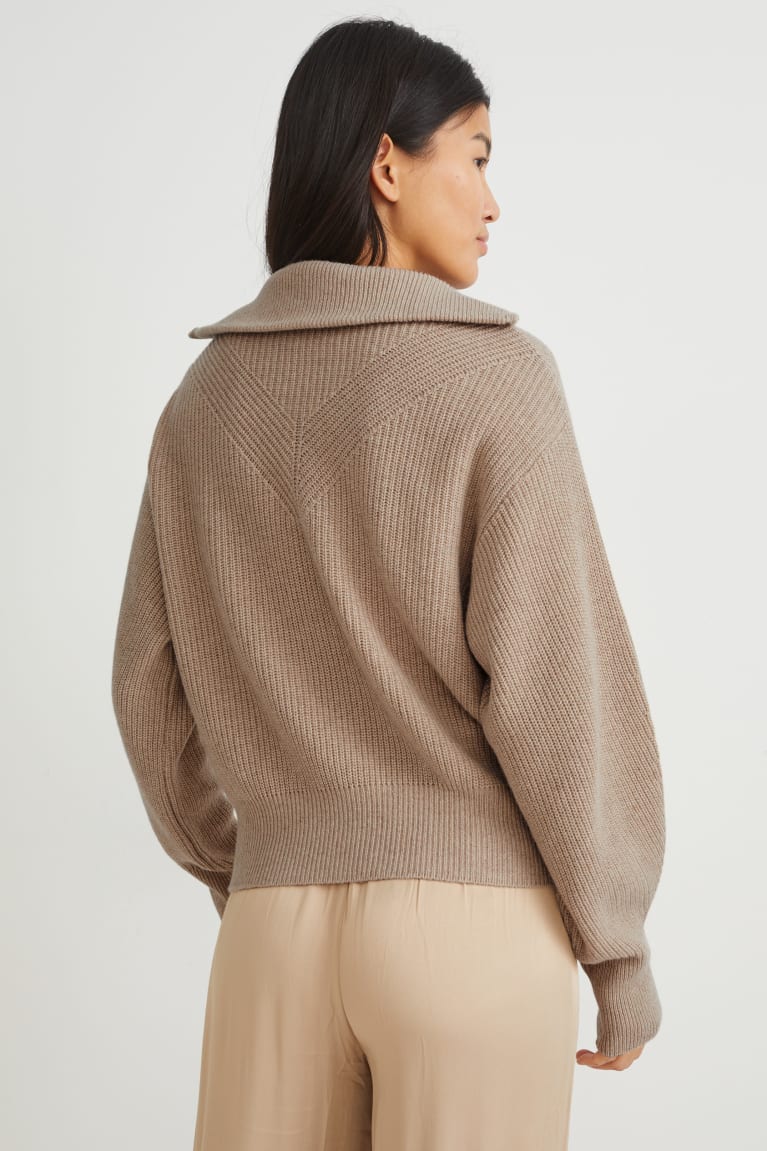 Light Beige C&A Women's Jumper | XTQNH-6390