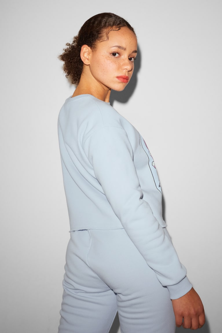 Light Blue C&A Clockhouse Women's Sweatshirts | GXOWP-3742