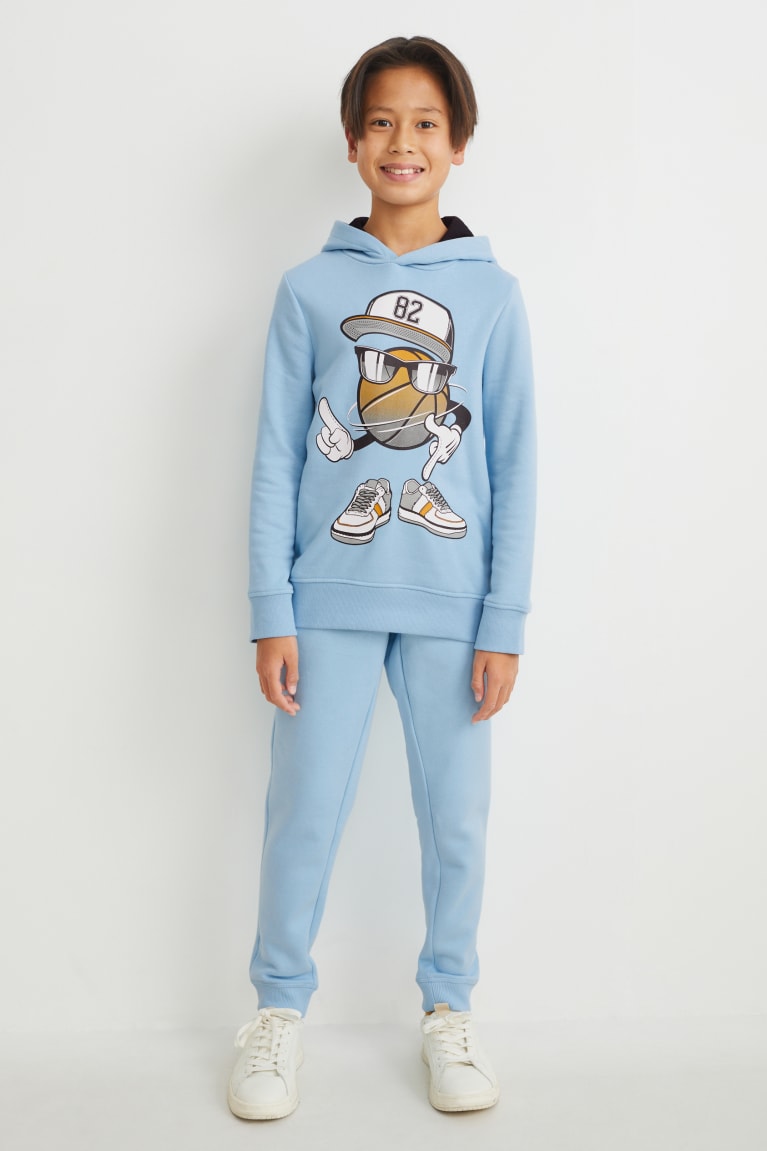 Light Blue C&A Girls' Hoodie | SLICY-8425