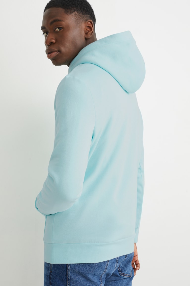 Light Blue C&A Men's Sweatshirts | UEMNI-3510