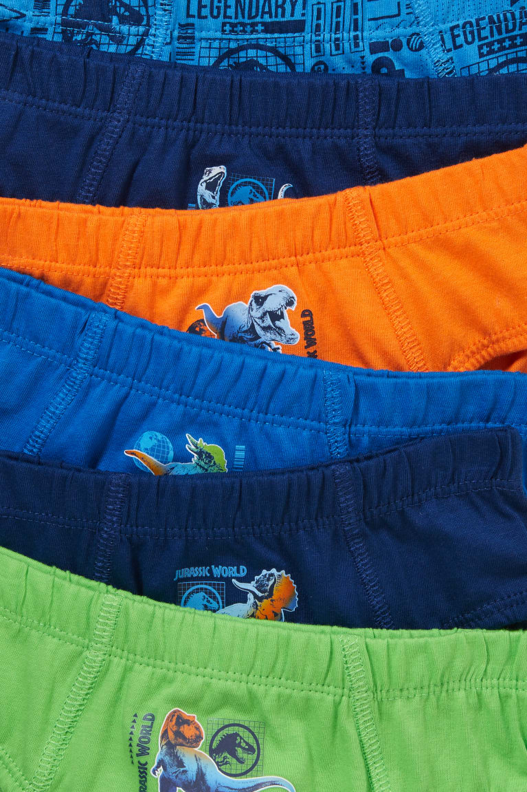 Light Blue C&A Multipack Of 7 Jurassic World Briefs Organic Cotton Boys' Underwear | ZCEAL-3860