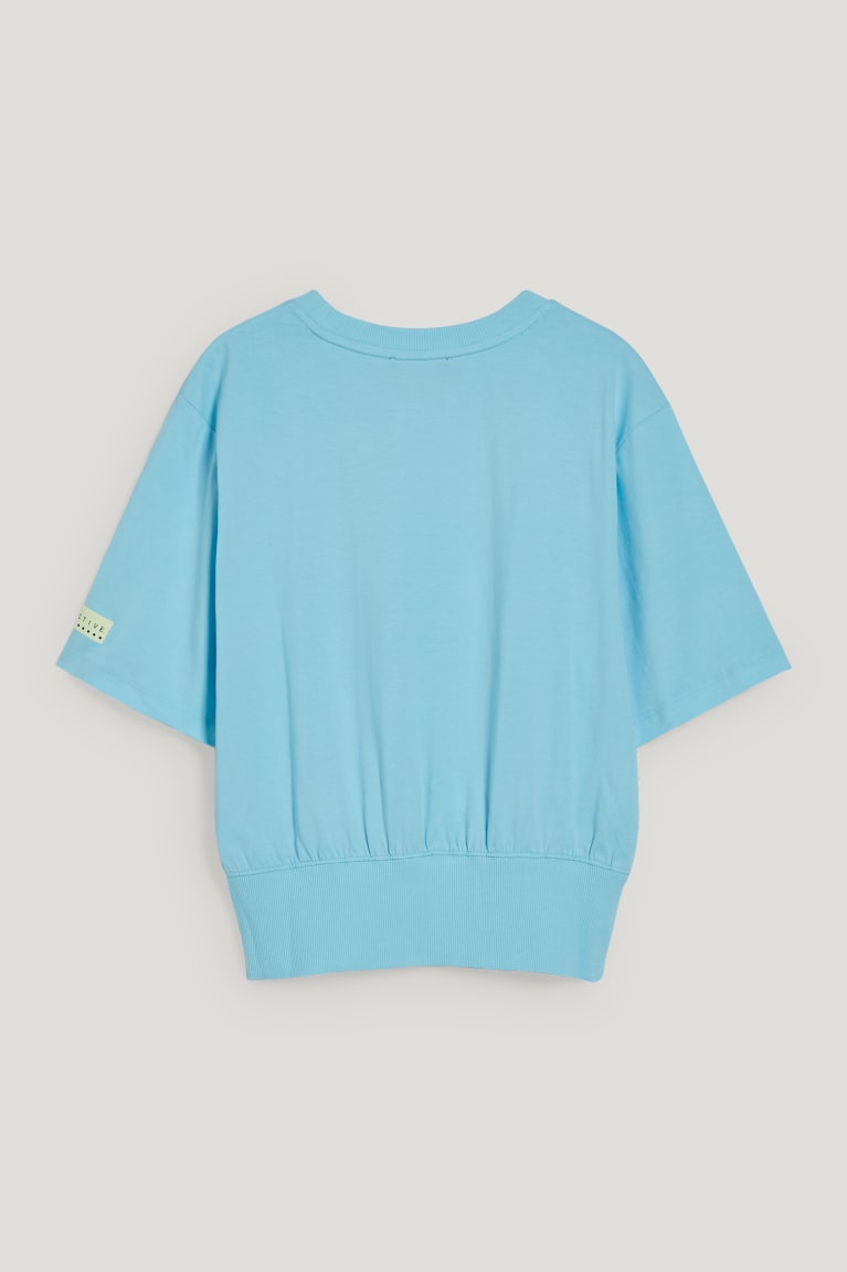 Light Blue C&A Women's T-shirts | SDBLT-9523