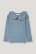 Light Blue Melange C&A Thermal Long Sleeve Girls' Top | UXGOS-2307