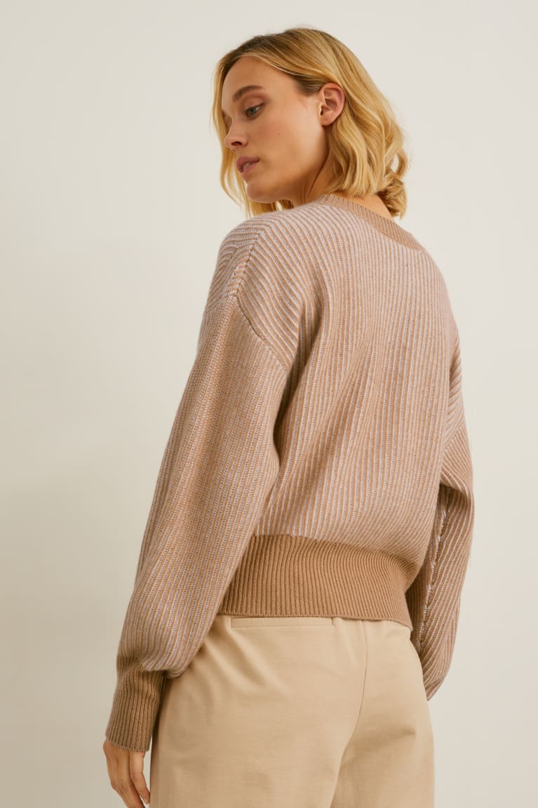 Light Brown C&A Cashmere Women's Jumper | VIHNG-9402