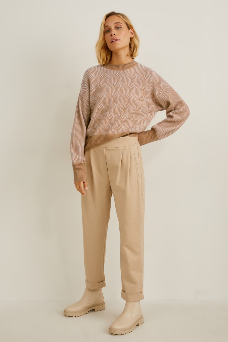 Light Brown C&A Cashmere Women's Jumper | VIHNG-9402