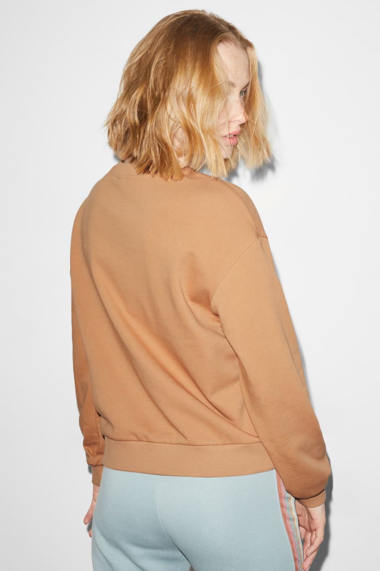 Light Brown C&A Clockhouse Women's Sweatshirts | IGFVM-7082