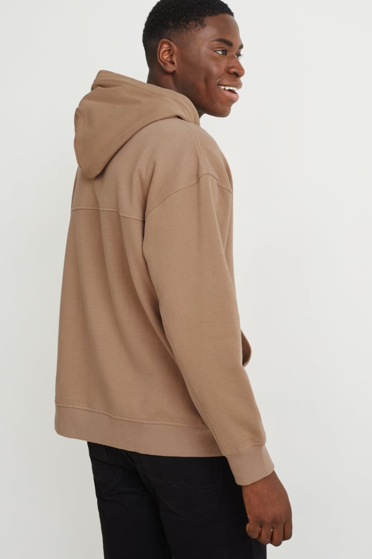 Light Brown C&A Men's Sweatshirts | XPRMU-1268