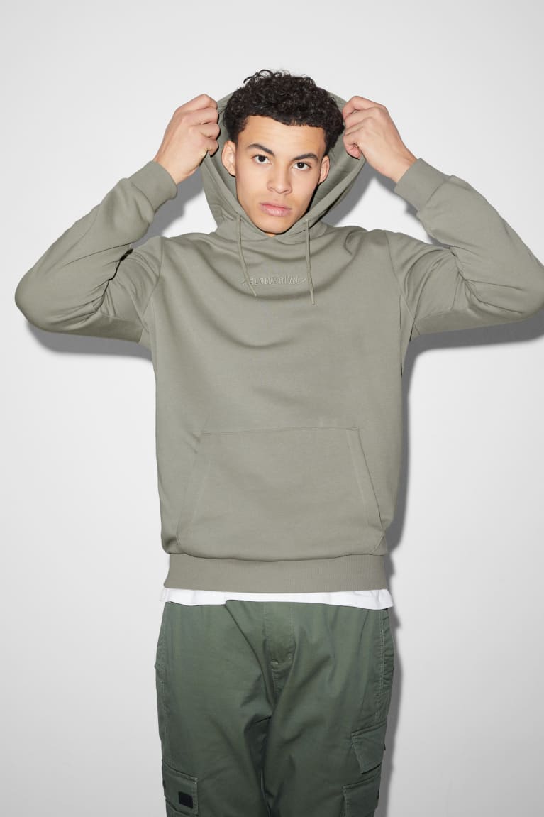 Light Gray C&A Men\'s Sweatshirts | PCWIQ-0761