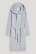 Light Gray Melange C&A Bathrobe With Hood Striped Girls' Swimwear | BRAPN-5067