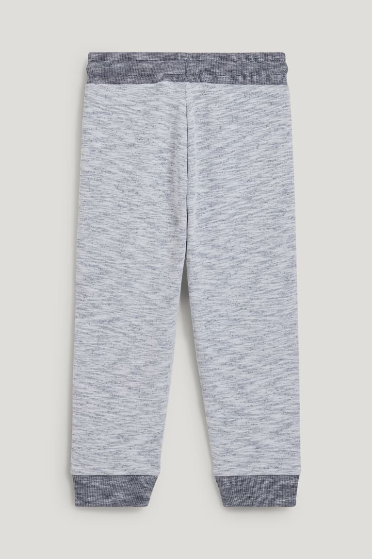 Light Gray Melange C&A Tracksuit Boys' Trousers | YTBSG-2983