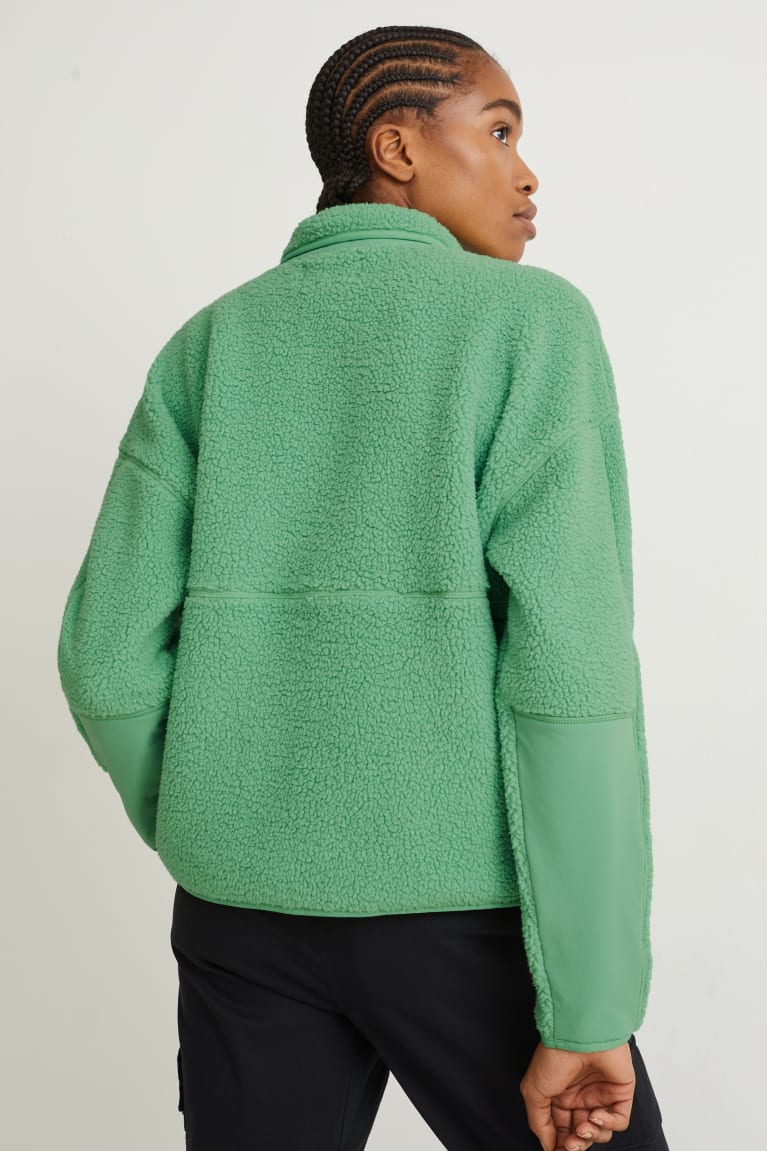 Light Green C&A Teddy Fur Women's Jackets | FPNTO-7365