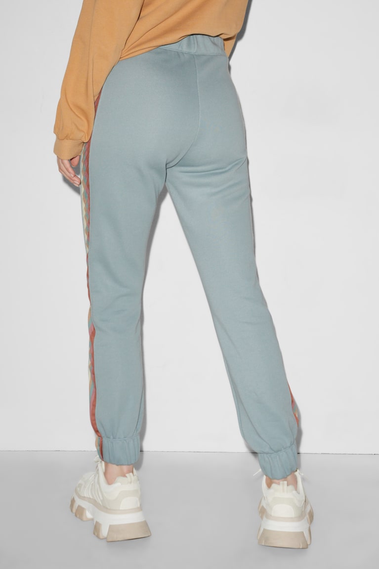 Light Turquoise C&A Clockhouse Joggers Women's Trousers | OXNSB-3406