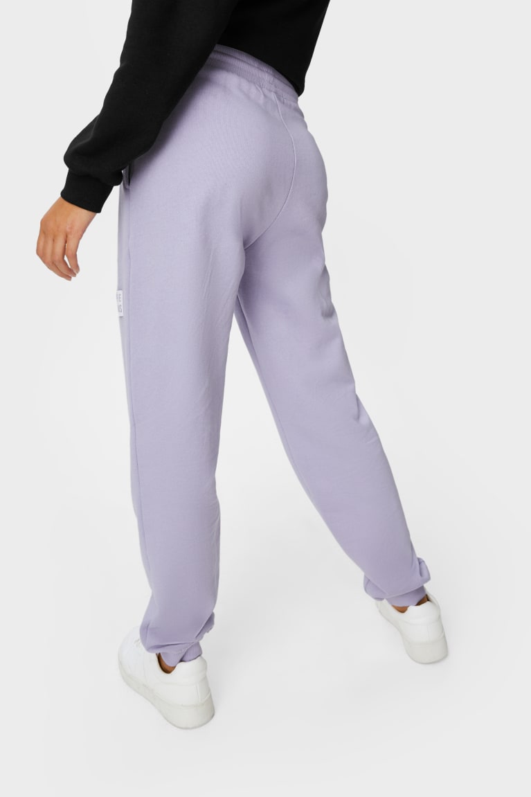 Light Violet C&A Clockhouse Joggers Women's Trousers | IDPLB-2894