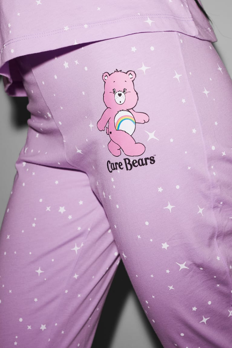 Light Violet C&A Clockhouse Pyjama Bottoms Care Bears Women's Nightwear | TDKUA-2837