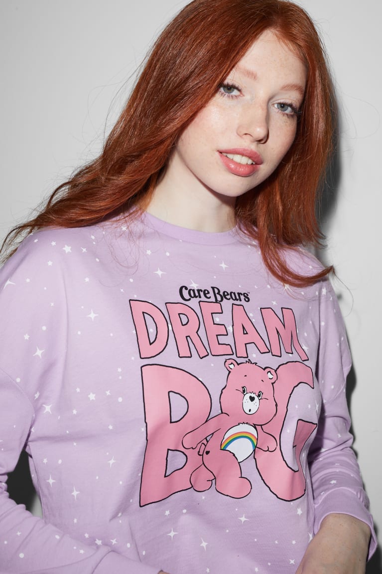 Light Violet C&A Clockhouse Pyjama Care Bears Women's Nightwear | UEOYW-4385