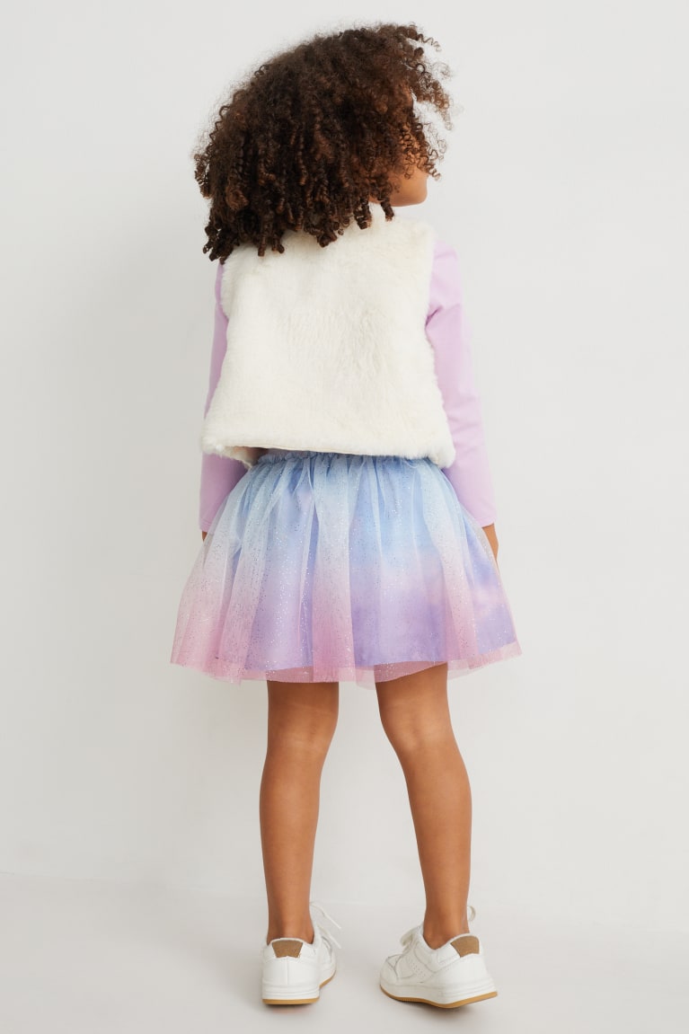 Light Violet C&A Frozen Set Long Sleeve , WaistAnd Girls' Skirts | LSPHO-2045