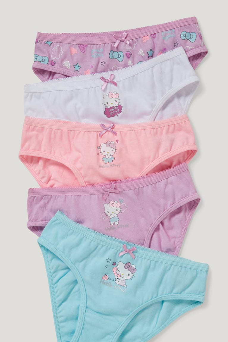 Light Violet C&A Multipack Of 7 Hello Kitty Briefs Organic Cotton Girls' Underwear | JHVRA-8250